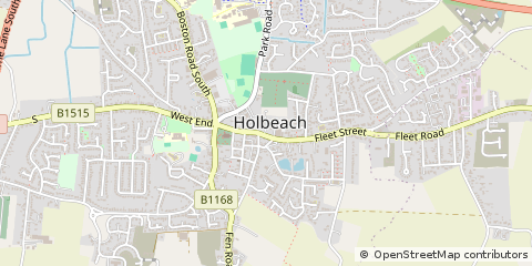 Map of Spalding