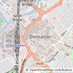 Map of South Yorkshire