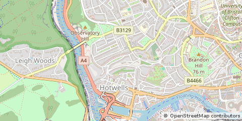 Map of Bristol, Avon
