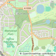 Map of Wanstead, London