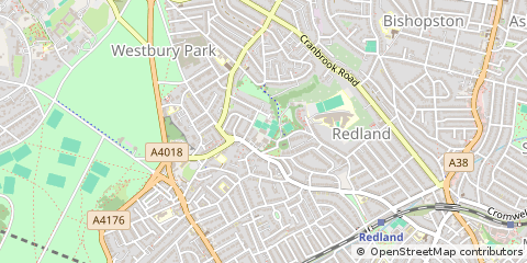 Map of Bristol