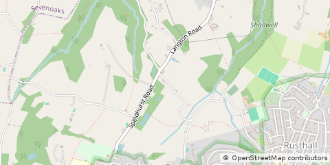 Map of Tunbridge Wells