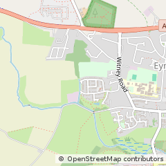 Map of Eynsham, Oxon