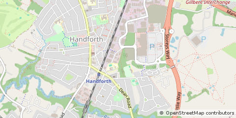 Map of Wilmslow, Cheshire