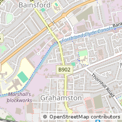Map of Falkirk