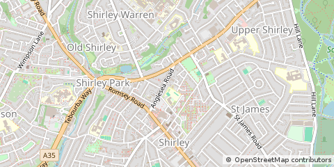 Map of Southampton