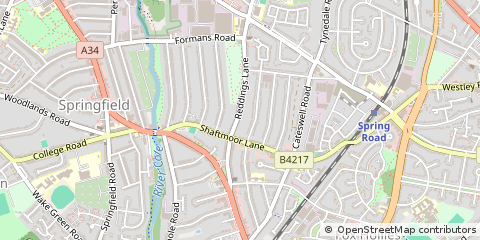Map of Birmingham
