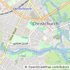 Map of Christchurch
