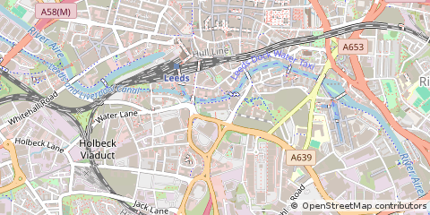 Map of Leeds