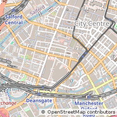 Map of Manchester
