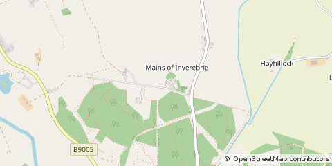 Map of Aberdeen, Aberdeenshire