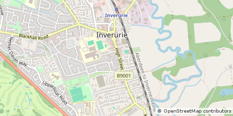 Map of Inverurie