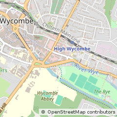 Map of High Wycombe