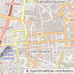 Map of Belfast