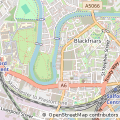 Map of Manchester