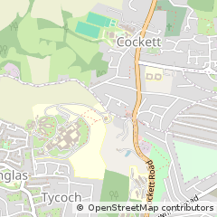 Map of Swansea