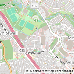 Map of Newtownabbey, CO. Antrim