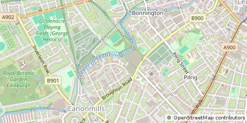 Map of Edinburgh