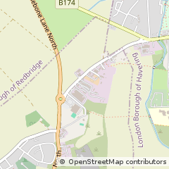 Map of Romford