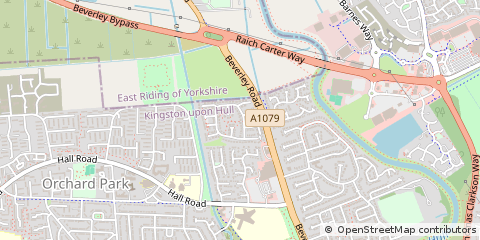 Map of Hull