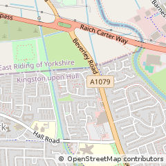 Map of Hull