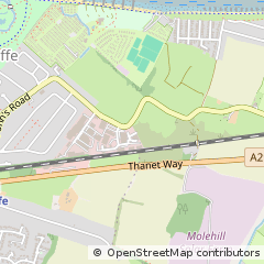 Map of Whitstable