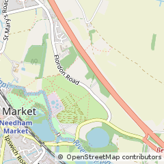 Map of Ipswich, Suffolk