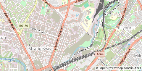 Map of Manchester