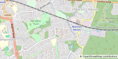 Map of Bracknell