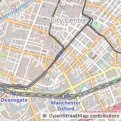 Map of Manchester