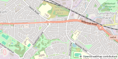 Map of Willenhall