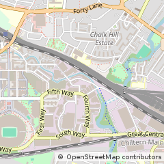 Map of Wembley