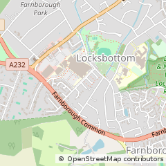 Map of Orpington, Kent