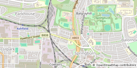 Map of Glasgow