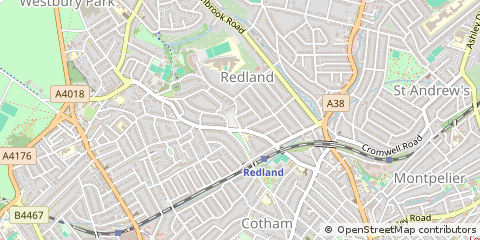 Map of Bristol