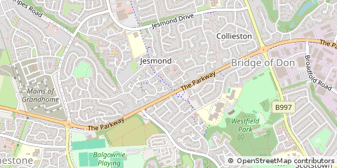 Map of Aberdeen