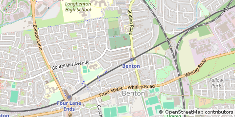 Map of Newcastle Upon Tyne