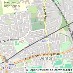 Map of Newcastle Upon Tyne