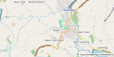 Map of Keighley