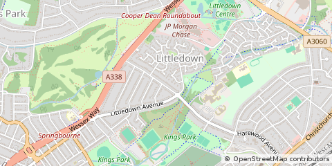 Map of Bournemouth