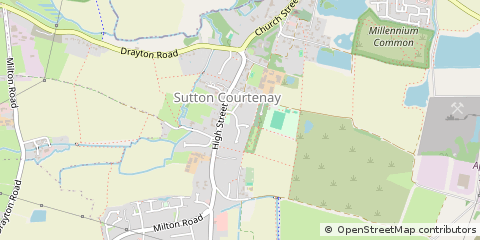 Map of Abingdon, Oxfordshire