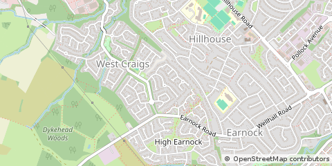 Map of Glasgow