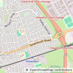 Map of Wallsend