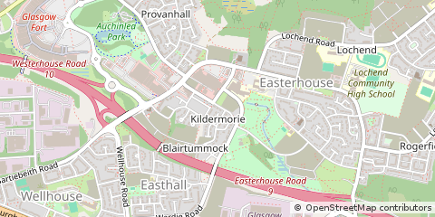 Map of Glasgow