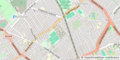 Map of Liverpool