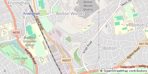 Map of Bradford