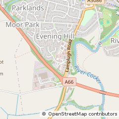 Map of Cockermouth, Cumbria