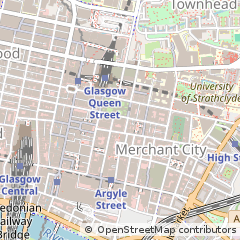 Map of Glasgow