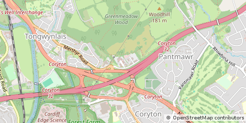 Map of Cardiff