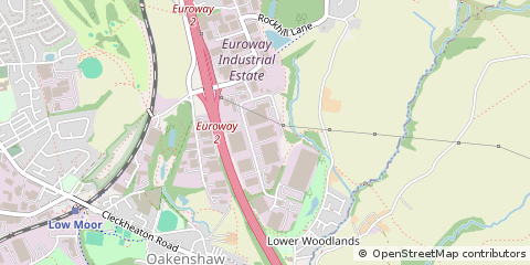 Map of Estate Bradford, West Yorkshire
